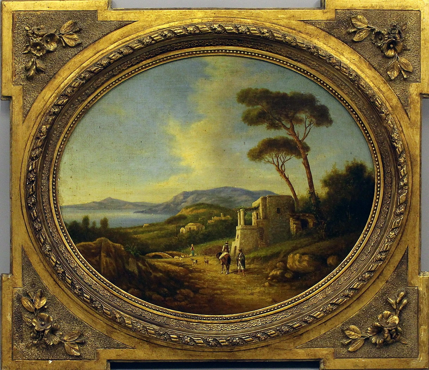 Paesaggio con baia